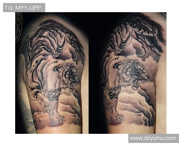 足球明星与老虎纹身的完美结合展现力量与激情的艺术之美